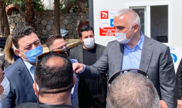 Bakan Ersoy Bodrum’da Ziyaretlerde Bulundu…