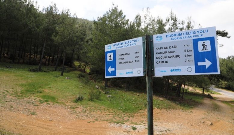 Antik Yolun İşaretlemeleri Yapıldı…