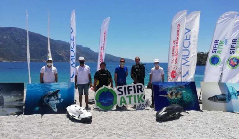 Çevre Gününde MUCEV Deniz Temizliği Yaptı..