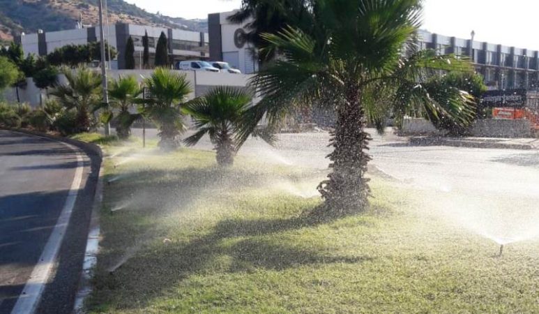 Bodrum Belediyesi Damlatma Sistemiyle Tasarruf sağladı…