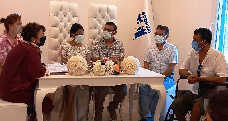 Bodrum’a Endonezyalı Gelin…