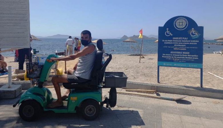 Turgutreis Engelsiz Plajın Yeri Değişti