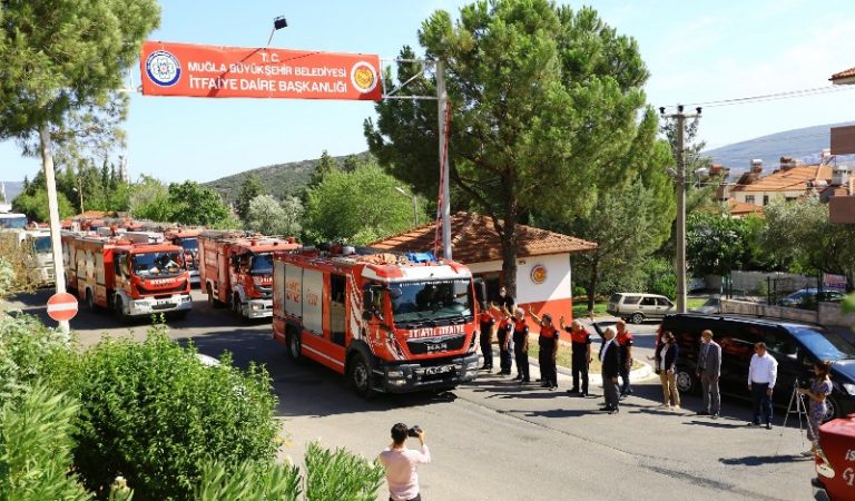 Alev Savaşçıları Alkışlarla Uğurlandı..