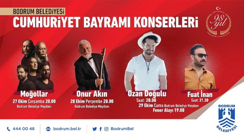 Cumhuriyet Bayramı; Konser ve Fener Alaylarıyla Kutlanacak…