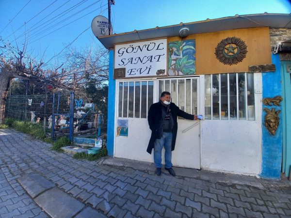 Heykeltıraşın Sanat Evi Mühürlendi.