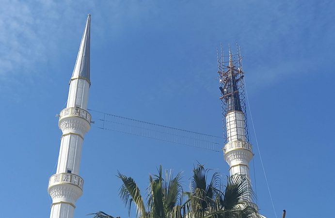 Turgutreis Camisi Minareleri Nihayet Onarılıyor