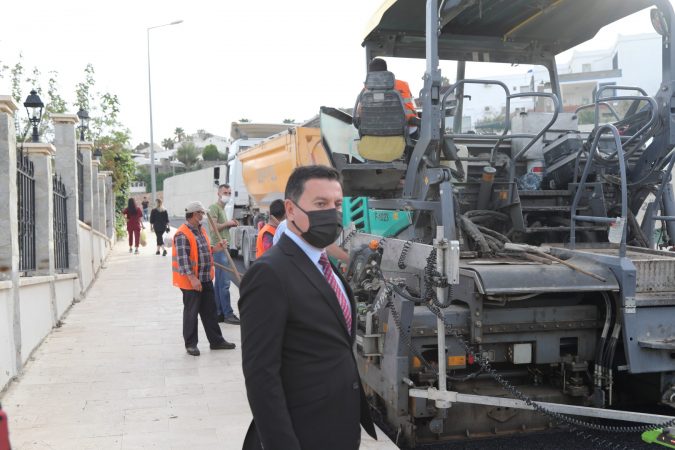 BAŞKAN ARAS, BODRUM’DAKİ ALTYAPI KAZI ÇALIŞMALARI İÇİN SIKI TAKİPTE