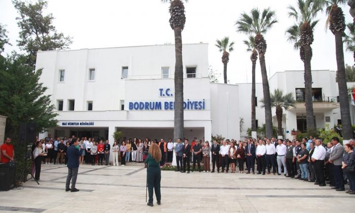 BAŞKAN ARAS, PERSONELİ İLE BAYRAMLAŞTI