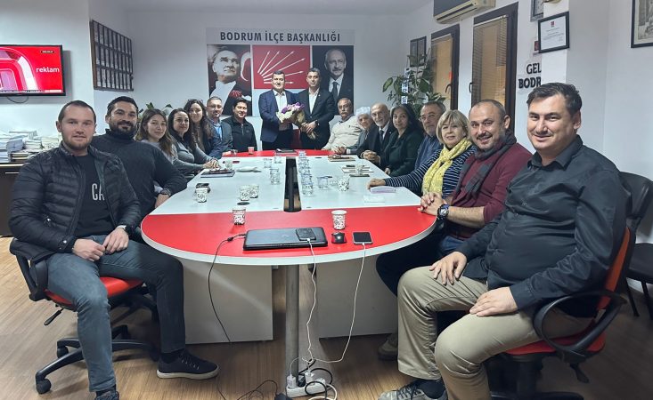 CHP BODRUM’DA YENİ BAŞKAN BAŞAR BIYIKLI