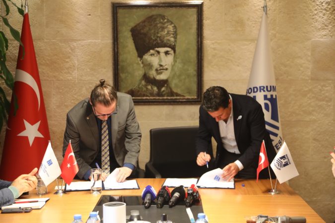 Bodrum Belediyesi İnşaat Mühendisleri Odası ile Protokol İmzaladı
