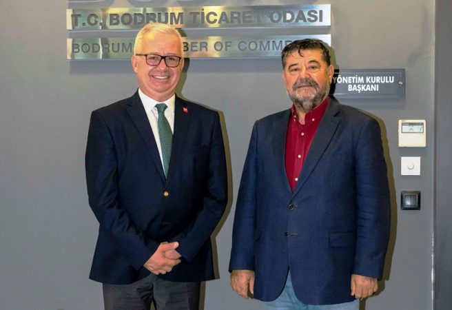 Dr. Murat Özyaba Bodrum Ticaret Odasını Ziyaret Etti