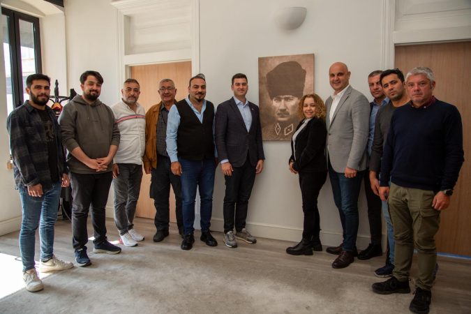 Tamer Mandalinci, Bodrum Gazeteciler Cemiyeti’ni ziyaret etti