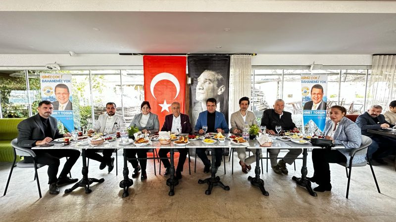 CUMHUR İTTİFAKI AK PARTİ BELEDİYE BAŞKAN ADAYI MEHMET TOSUN BASIN İLE BULUŞTU