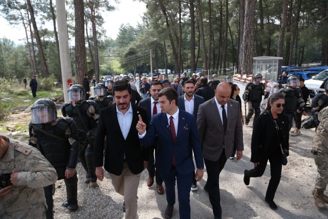Tamer Mandalinci’den Akbelen’e destek