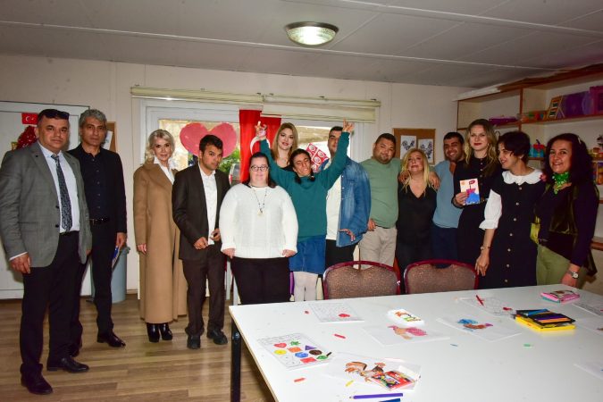 Karadağ Heyetinden Özel Çocuklar Kültür Sanat Yaşam Merkezine Ziyaret