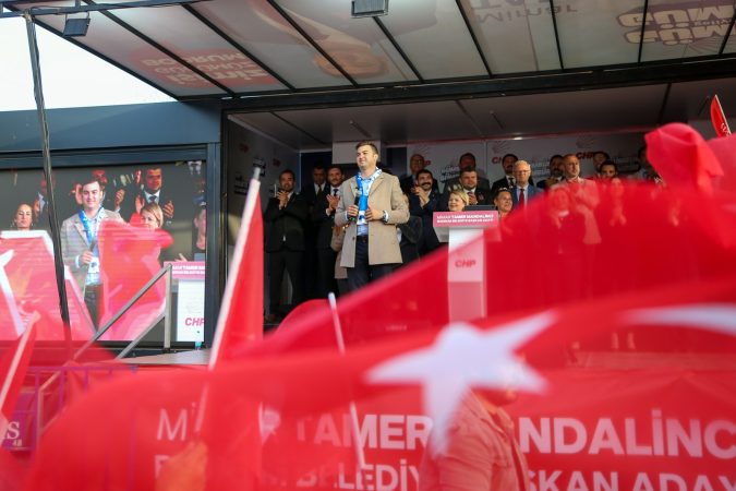 Başkan Adayı Mandalinci Yalıkavak Mitinginde Konuştu