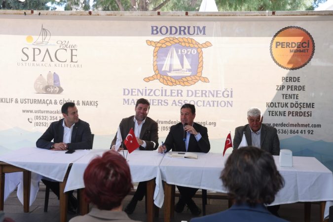 BAŞKAN ARAS, BODRUM’DA DENİZCİLERLE BULUŞTU: “DENİZCİLİK A.Ş’Yİ KURACAĞIZ. BİRLİKTE KARAR ALACAĞIZ”